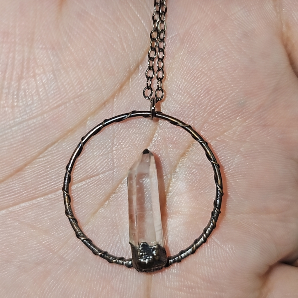 Clear Crystal Necklace